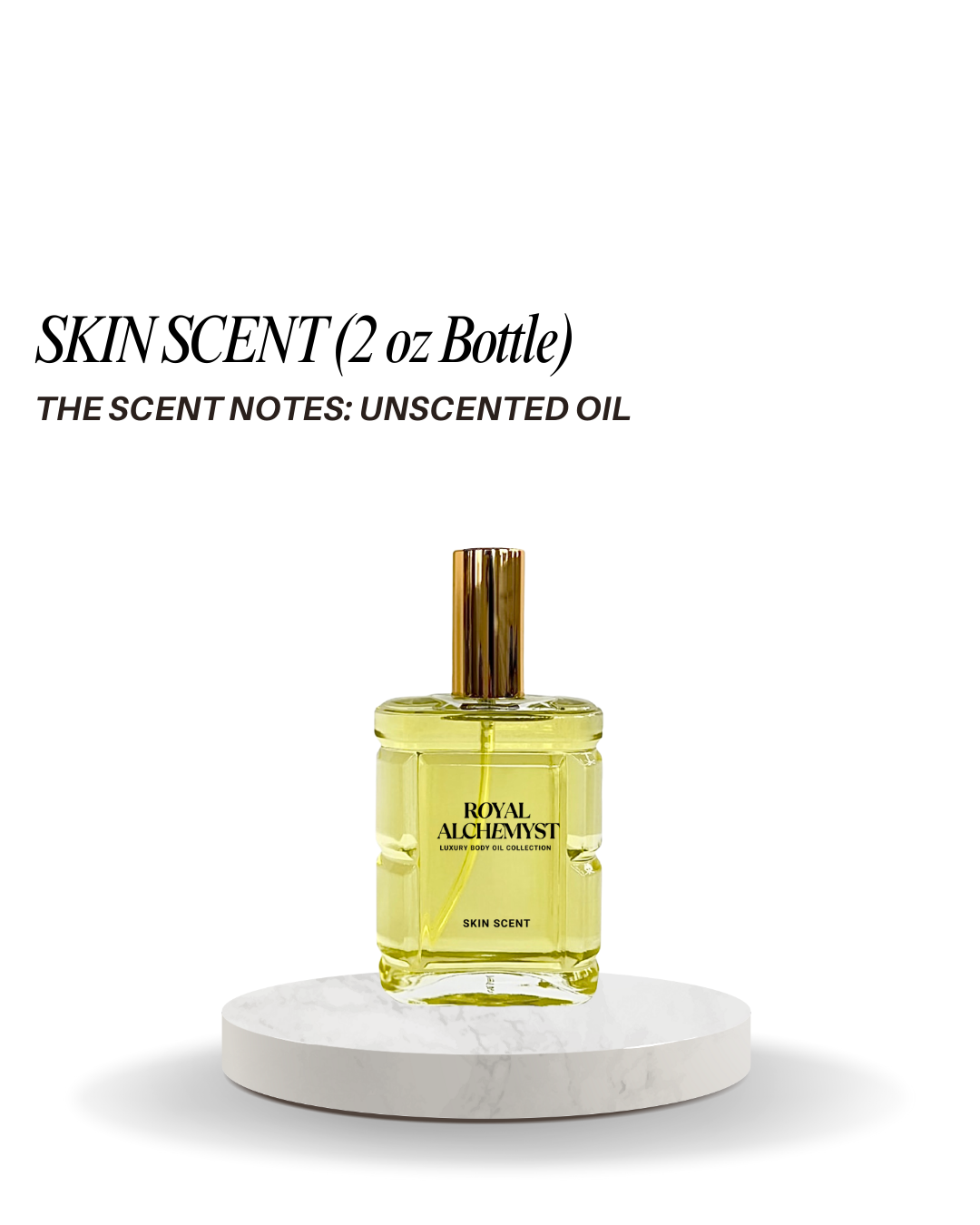 Skin Scent (UNSCENTED) Hydrating Body Oil