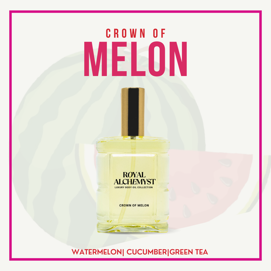 CROWN OF MELON (WATERMELON, CUCUMBER, GREEN TEA BODY OIL)