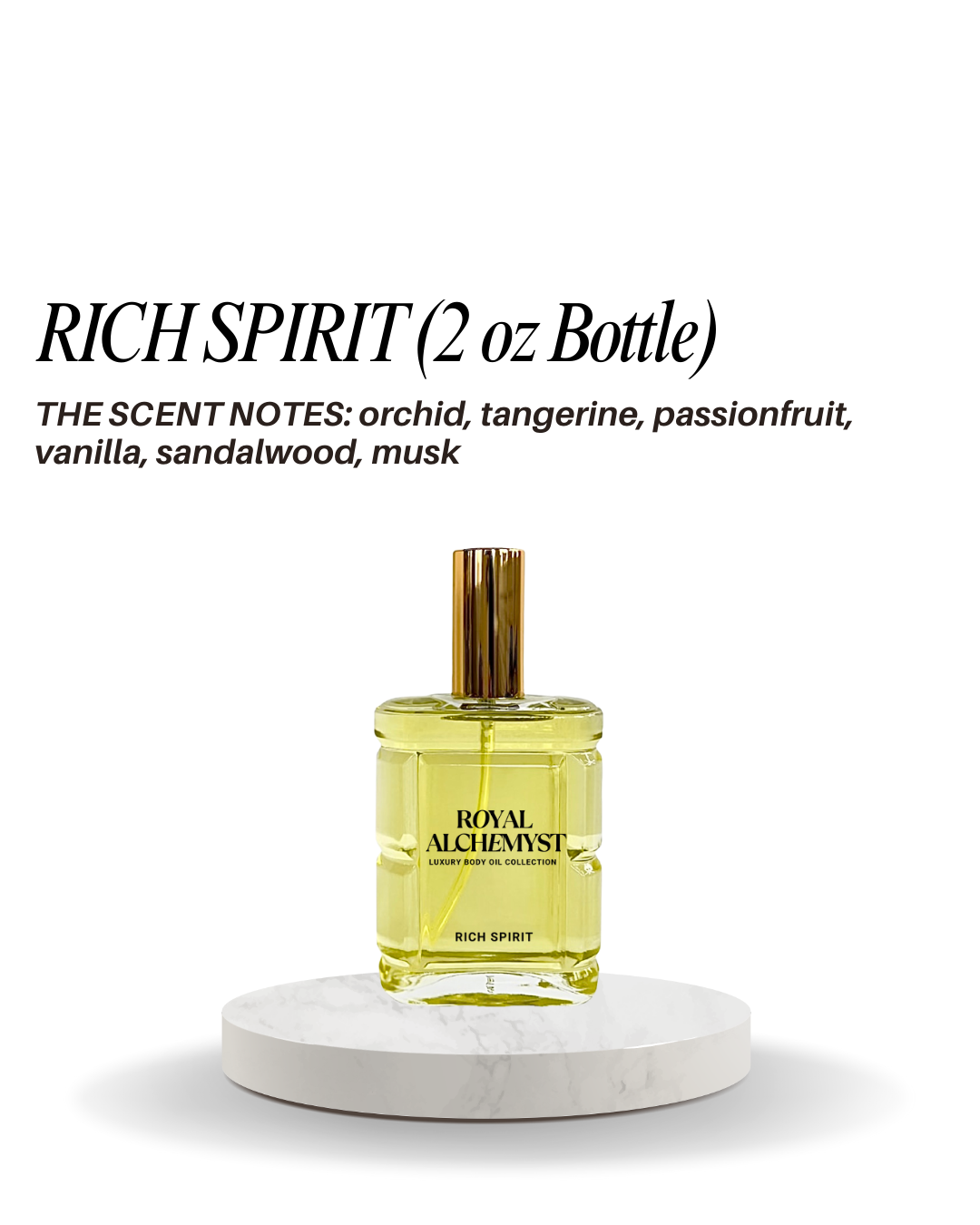 RICH SPIRIT BODY HYDRATING OIL