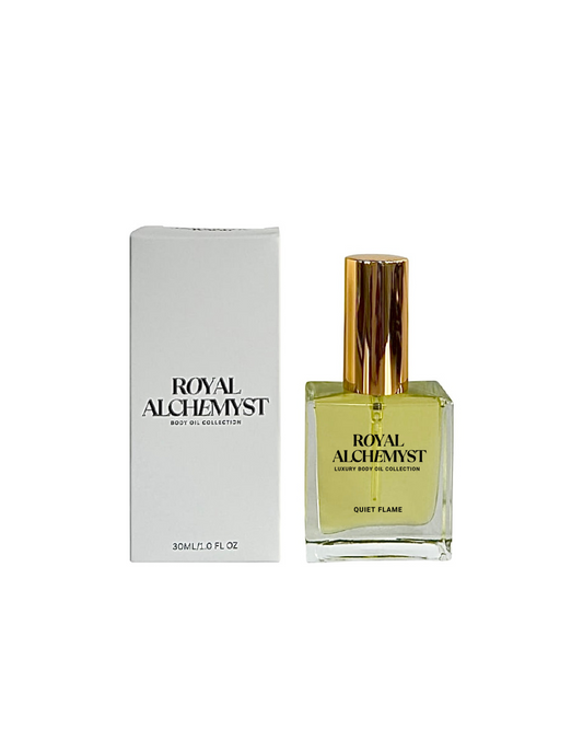 NEW PRE RELEASE: QUIET FLAME BODY OIL 1 oz Only