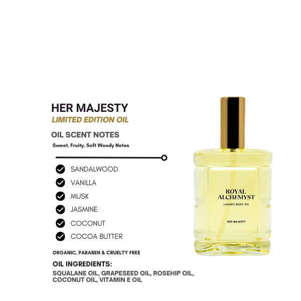 Her Majesty Hydrating Body Oil (TRAVEL SIZE)