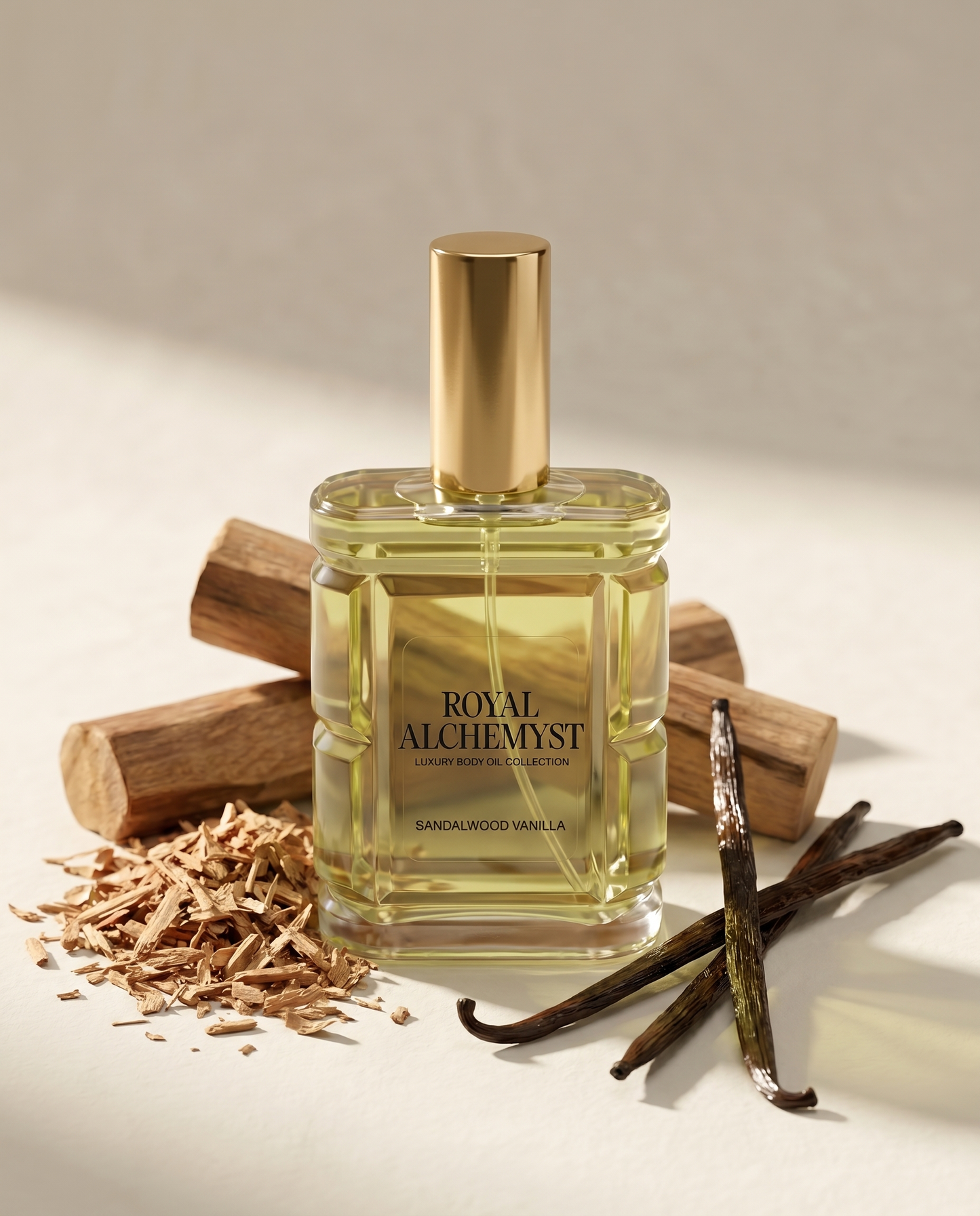 Sandalwood Vanilla  Body Oil