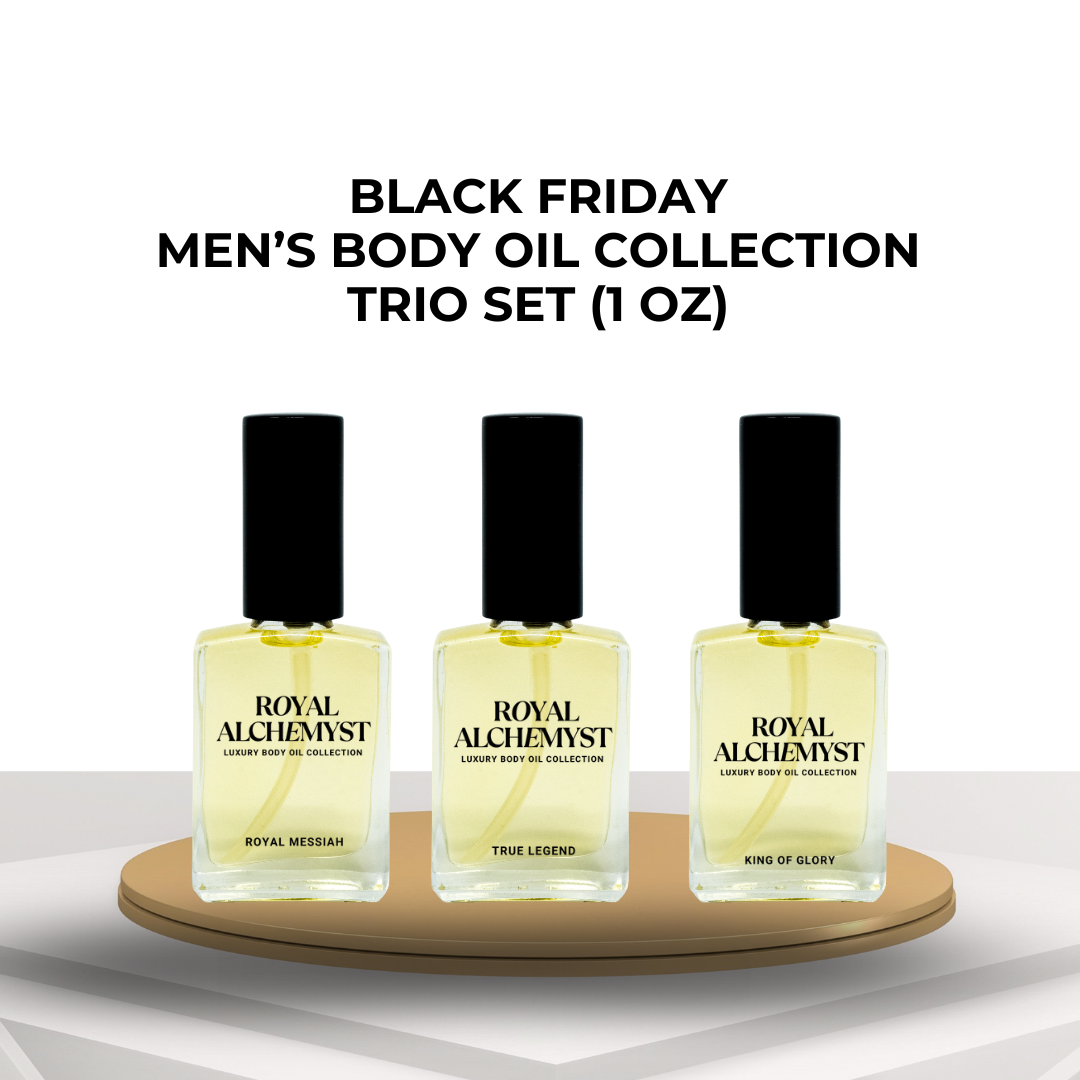 Men’s Trio Body Oil Set